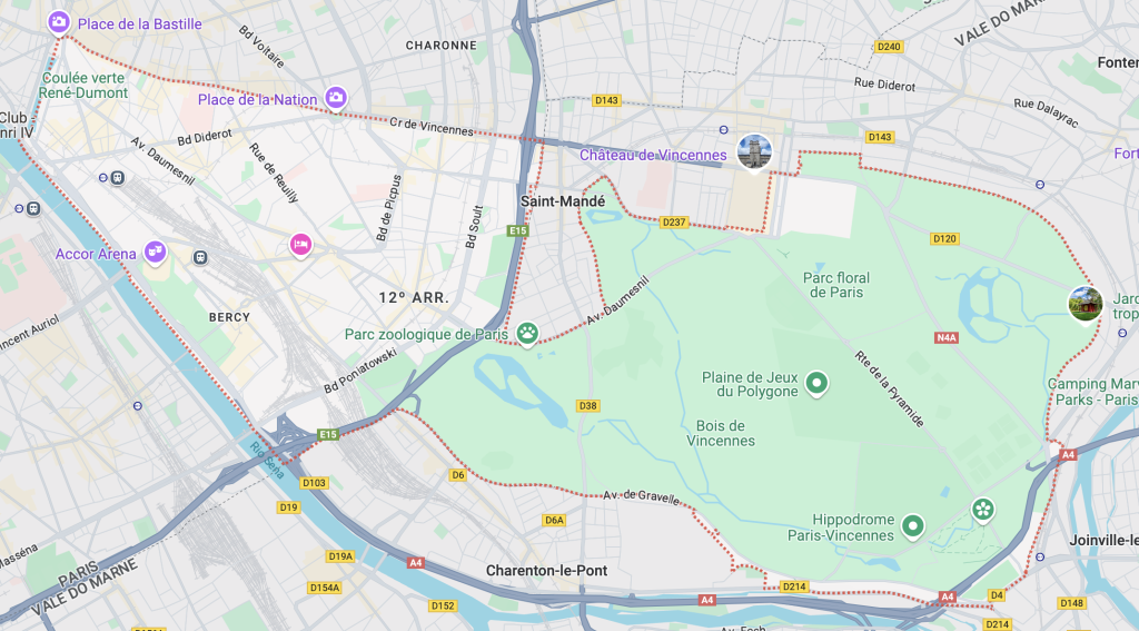 Hospedagem Paris 12 arrondissement