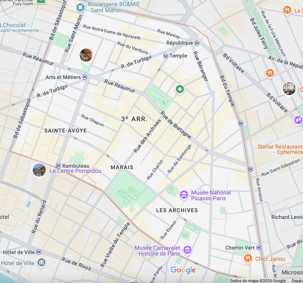3º arrondissement Paris onde se hospedar