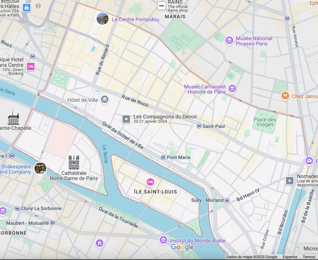 4º Arrondissement paris onde ficar em Paris