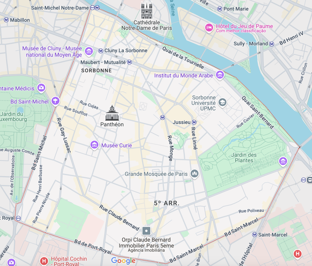 Onde se hospedar em Paris 5º arrondissement