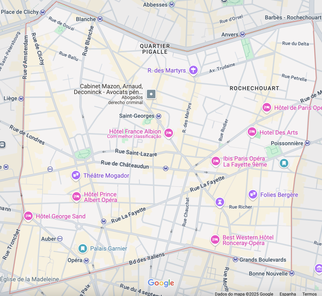 Onde se hospedar Paris 9 arrondissement